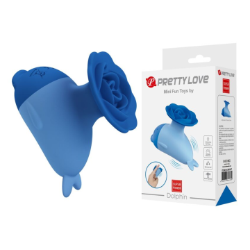 PRETTY LOVE - VIBRATORE MINI RICARICABILE USB A FORMA DI DELFINO