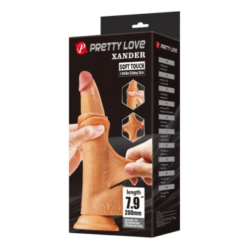 PRETTY LOVE - XANDER DILDO REALISTICO 20 CM Ø 5 CM NATURALE