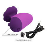 PRETTY LOVE - STIMOLATORE CLITORIDEO RICARICABILE 7 MODALITÀ VIOLA