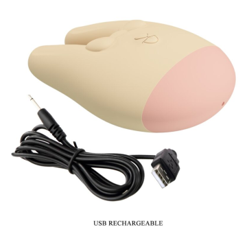 ROMANCE - EXTERNER STIMULATOR MIT HASE UND 7 VIBRATIONSMODI