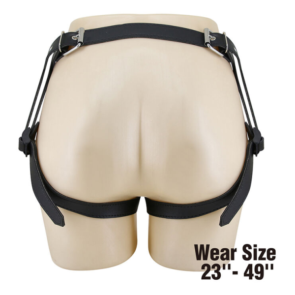 PRETTY LOVE - IMBRACATURA STRAP-ON YETI CON DILDO A VENTOSA