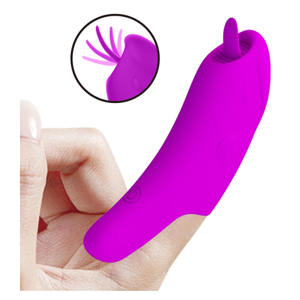PRETTY LOVE - PETERSON HONEY FINGER VIBRATEUR À DOIGTS RECHARGEABLE VIOLET