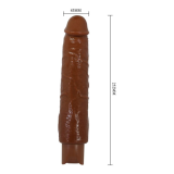 PRETTY LOVE - GAVIN VIBRATEUR RÉALISTE 25 CM Ø 5 CM MARRON