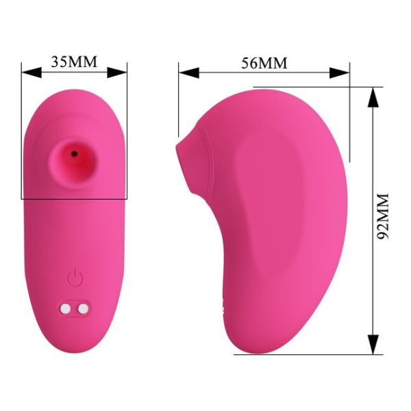 PRETTY LOVE - ARILA STIMOLATORE CLITORIDEO RICARICABILE CON VIBRAZIONE ROSA