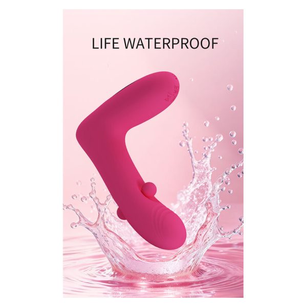 PRETTY LOVE - VIBRATORE RICARICABILE IN SILICONE DUDEN CON 12 MODALITÀ DI VIBRAZIONE E 3 MODALITÀ DI OSCILLAZIONE, ROSA