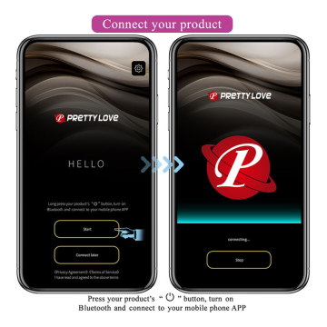 PRETTY LOVE - HAZELYNN MASSEUR ROSE À 12 FONCTIONS CONTRÔLÉ PAR APPLICATION