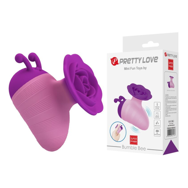 PRETTY LOVE - LITTLE BEE WIEDERAUFLADBARER KLITORALSTIMULATOR, 7 MODI, LILA-ROSA