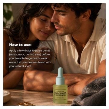 EYE OF LOVE - HUILE PARFUMÉE AUX PHÉROMONES POUR HOMME, SANS PARFUM, 20 ML