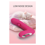PRETTY LOVE – DUDEN WIEDERAUFLADBARER SILIKON-VIBRATOR MIT 12 VIBRATIONSMODI UND 3 SCHAUKELMODI, PINK