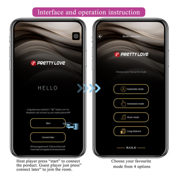 PRETTY LOVE - HAZELYNN 12-FUNKTIONEN-MASSAGEGERÄT MIT APP-STEUERUNG, PINK