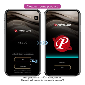 PRETTY LOVE – PULSIERENDES VIBRATIONS-EI MIT APP-STEUERUNG, 12 FUNKTIONEN, USB-AUFLADBAR, GRÜN-GELB
