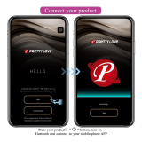 PRETTY LOVE – PULSIERENDES VIBRATIONS-EI MIT APP-STEUERUNG, 12 FUNKTIONEN, USB-AUFLADBAR, PINK