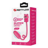 PRETTY LOVE - VIBRATEUR BALLE RECHARGEABLE OLSON AVEC TÉLÉCOMMANDE FILAIRE ROSE