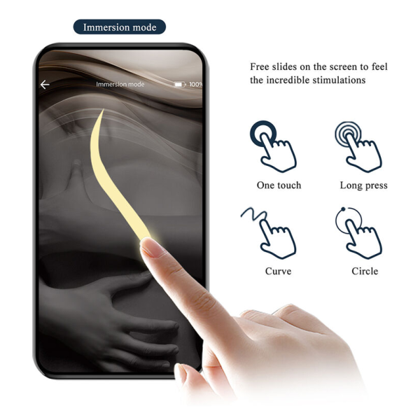 PRETTY LOVE - MASSAGGIATORE PER SVEGLIA CON APP A FORMA DI FARFALLA, ROSA