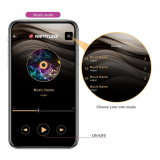 PRETTY LOVE - PULSEN APP CONTROL VIBRATING EGG 12 FUNCTIONS USB RECHARGEABLE PINK