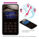 PRETTY LOVE - PULSEN APP CONTROL VIBRATING EGG 12 FUNCTIONS USB RECHARGEABLE PINK