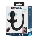 PRETTY LOVE - VIBRATORE ANALE E PERINEO ANTHONY CON CONTROLLO TRAMITE APP, NERO