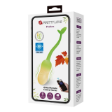 PRETTY LOVE – PULSIERENDES VIBRATIONS-EI MIT APP-STEUERUNG, 12 FUNKTIONEN, USB-AUFLADBAR, GRÜN-GELB