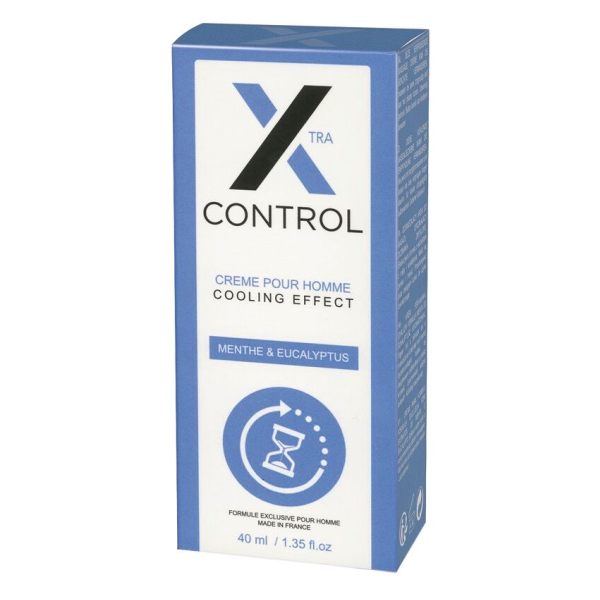 RUF - X CONTROL CREMA EFECTO FRIO PARA HOMBRE 40 ML