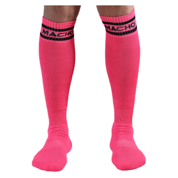 MACHO - CALCETINES LARGOS TALLA ÚNICA ROSA