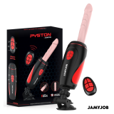 JAMYJOB - PYSTON BASE MASTURBADOR AUTOMÁTICO CON DILDO CONTROL REMOTO