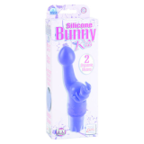 CALEXOTICS - SILICONE CONEJITO VIBRADOR KISS LILA