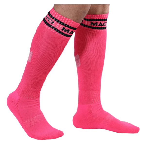 MACHO - CALCETINES LARGOS TALLA ÚNICA ROSA
