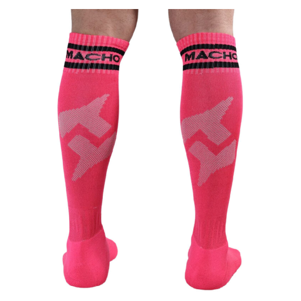 MACHO - CALCETINES LARGOS TALLA ÚNICA ROSA
