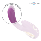 INTENSE - LALI VIBRADOR PUNTO G MULTIFUNCIÓN ESTIMULACIÓN & EMPUJE & VIBRACIÓN MORADO