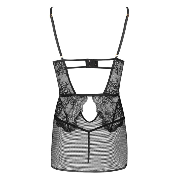 LIVCO CORSETTI FASHION - BARIRIN LC 90633 FALDA + PANTY NEGRO S/M