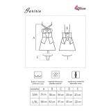 LIVCO CORSETTI FASHION - BARIRIN LC 90633 FALDA + PANTY NEGRO S/M