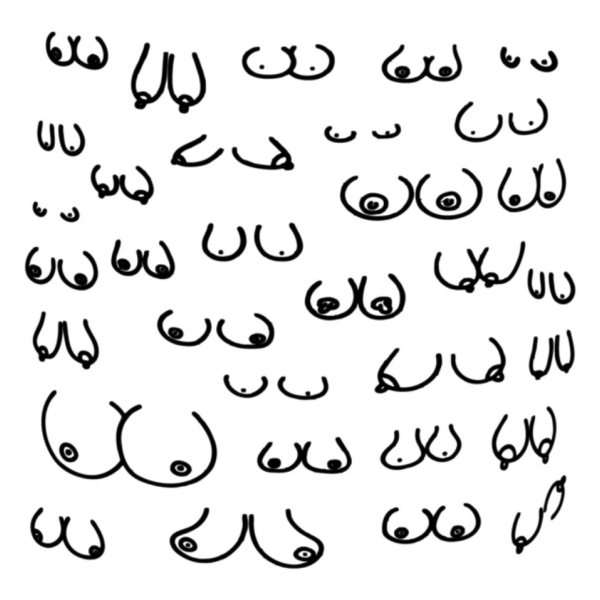 DIABLO PICANTE - POSAVASOS CUADRADOS TETAS 10 UNIDADES