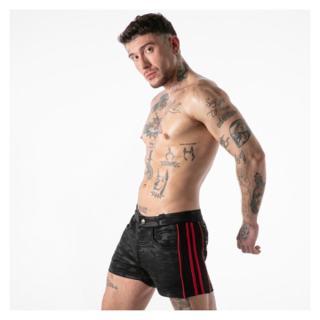 LOCKER GEAR - FULL MILITARY ACCESS SHORT RED XL