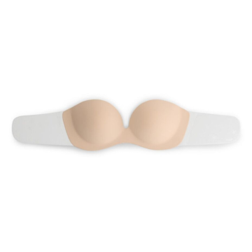 BYE-BRA - DIVA BRA ADHESIVE BRA BEIGE CUP D