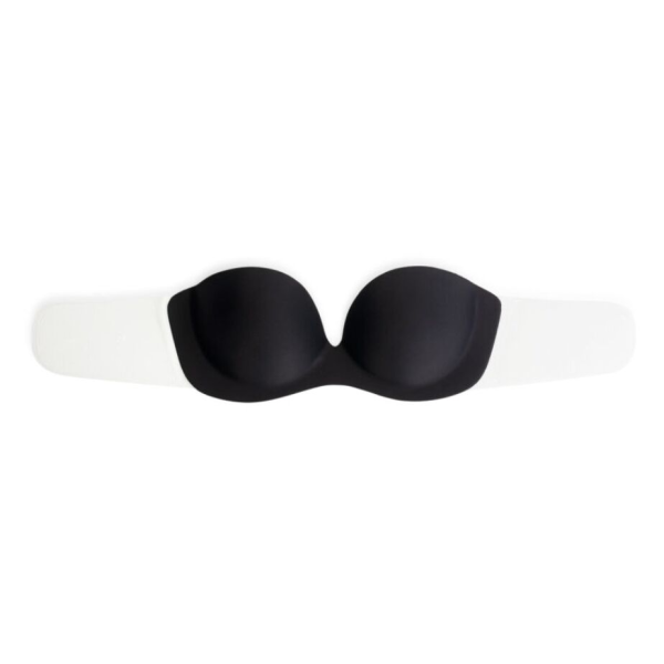 BYE-BRA - DIVA BRA SUJETADOR ADHESIVO NEGRO COPA C