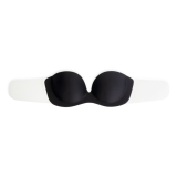 BYE-BRA - DIVA BRA SUJETADOR ADHESIVO NEGRO COPA D