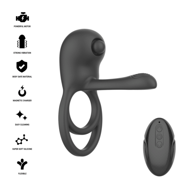 INTENSE - SPIKE FERNBEDIENUNGS-VIBRATIONS-PENISRING