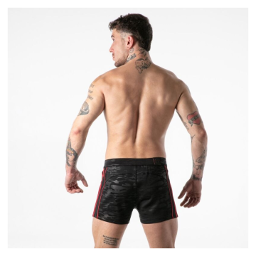 LOCKER GEAR - COMPLETO ACCESSO MILITARE CORTO ROSSO TAGLIA S
