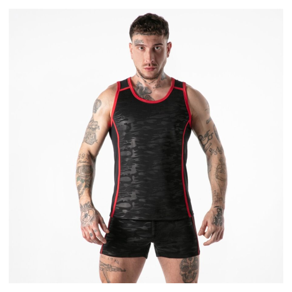 LOCKER GEAR - VOLLSTÄNDIGER MILITÄRZUGRIFF TANKTOP BLAU S