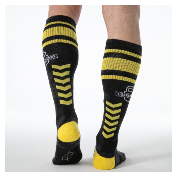 LOCKER GEAR - GELB, EINHEITSGRÖSSE - MILITÄRISCHE KNIEHOHE SOCKEN