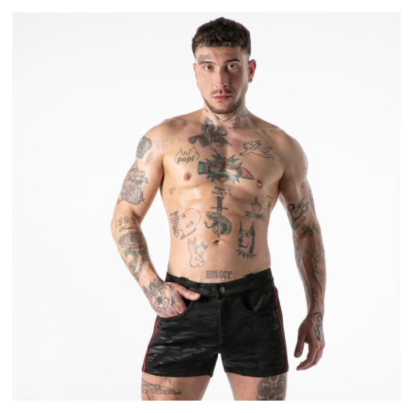 LOCKER GEAR - FULL MILITARY ACCESS SHORT RED XL