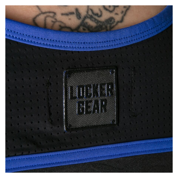 LOCKER GEAR - CANOTTA MILITARE COMPLETA BLU TAGLIA XL