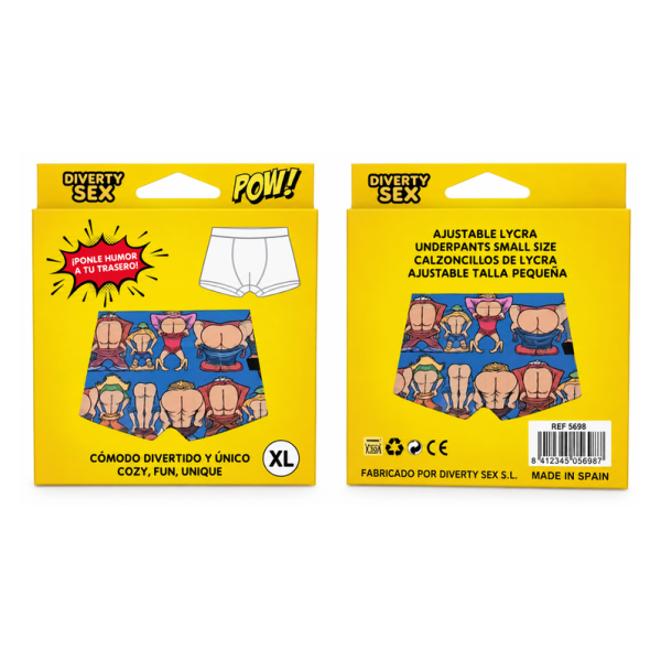 DIABLO PICANTE - PLUS SIZE BUTT UNDERWEAR