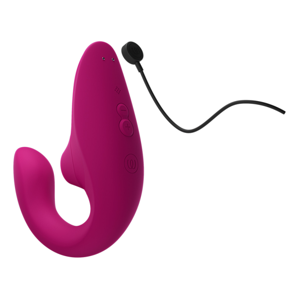 WOMANIZER - VIBRATEUR STIMULATEUR BLEND RABBIT ROSE VIBRANT