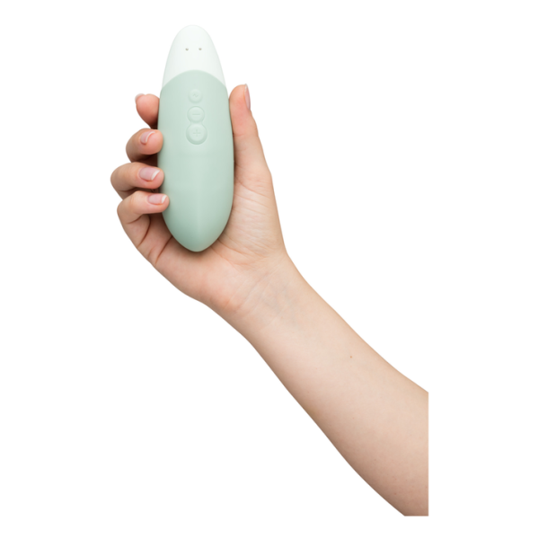 WOMANIZER - VIBE LAY-ON SILENT VIBRATOR SAGE