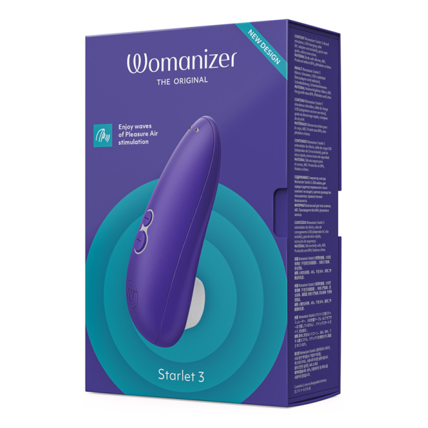 WOMANIZER - STARLET 3 KLITORASSTIMULATOR INDIGO