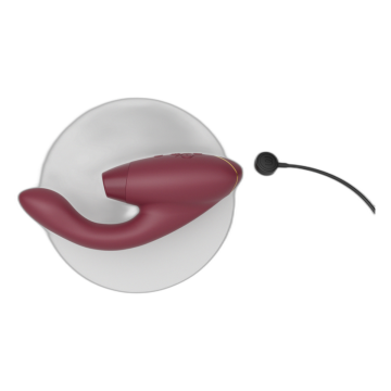 WOMANIZER - STIMOLATORE DUO 2 BORDEAUX
