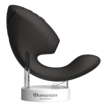 WOMANIZER - DUO NEXT STIMULATEUR CLITORIAL ET DE POINT G DOUBLE NOIR