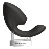 WOMANIZER - DUO NEXT STIMOLATORE DOPPIO CLITORIDEO E PUNTO G NERO
