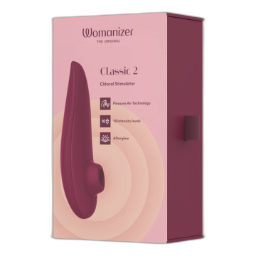 WOMANIZER - CLASSIC 2 KLITORALSTIMULATOR BORDEAUX